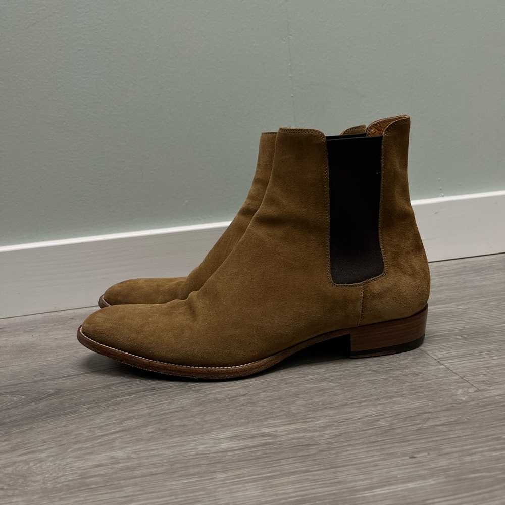 Saint Laurent Wyatt Chelsea Boot Size US 8.5 EU 41.5 - Picture 9 of 16
